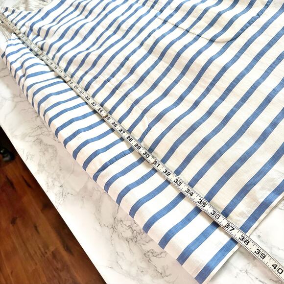 ‘S Max Mara Linen Blend Sleeveless Stripe Casual Resort Dress Women’s US Size 10 - Picture 12 of 12